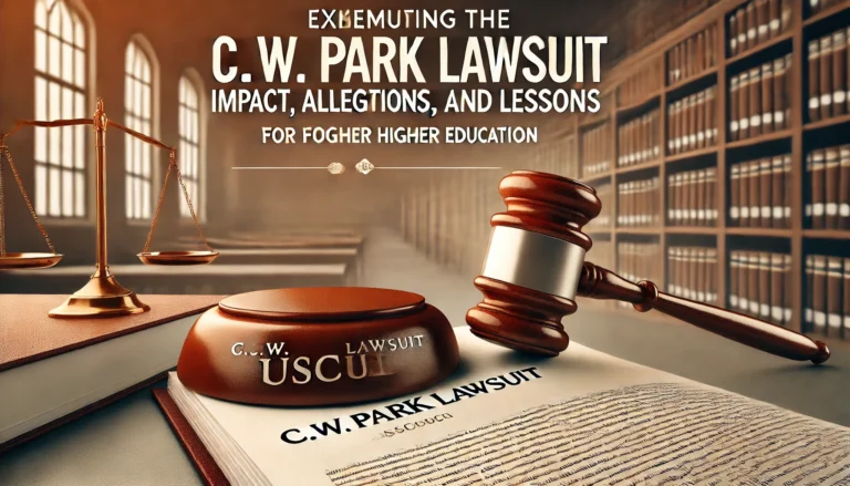 c.w. park usc lawsuit