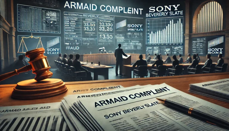 armaid complaint sony berverly slate lawsuit